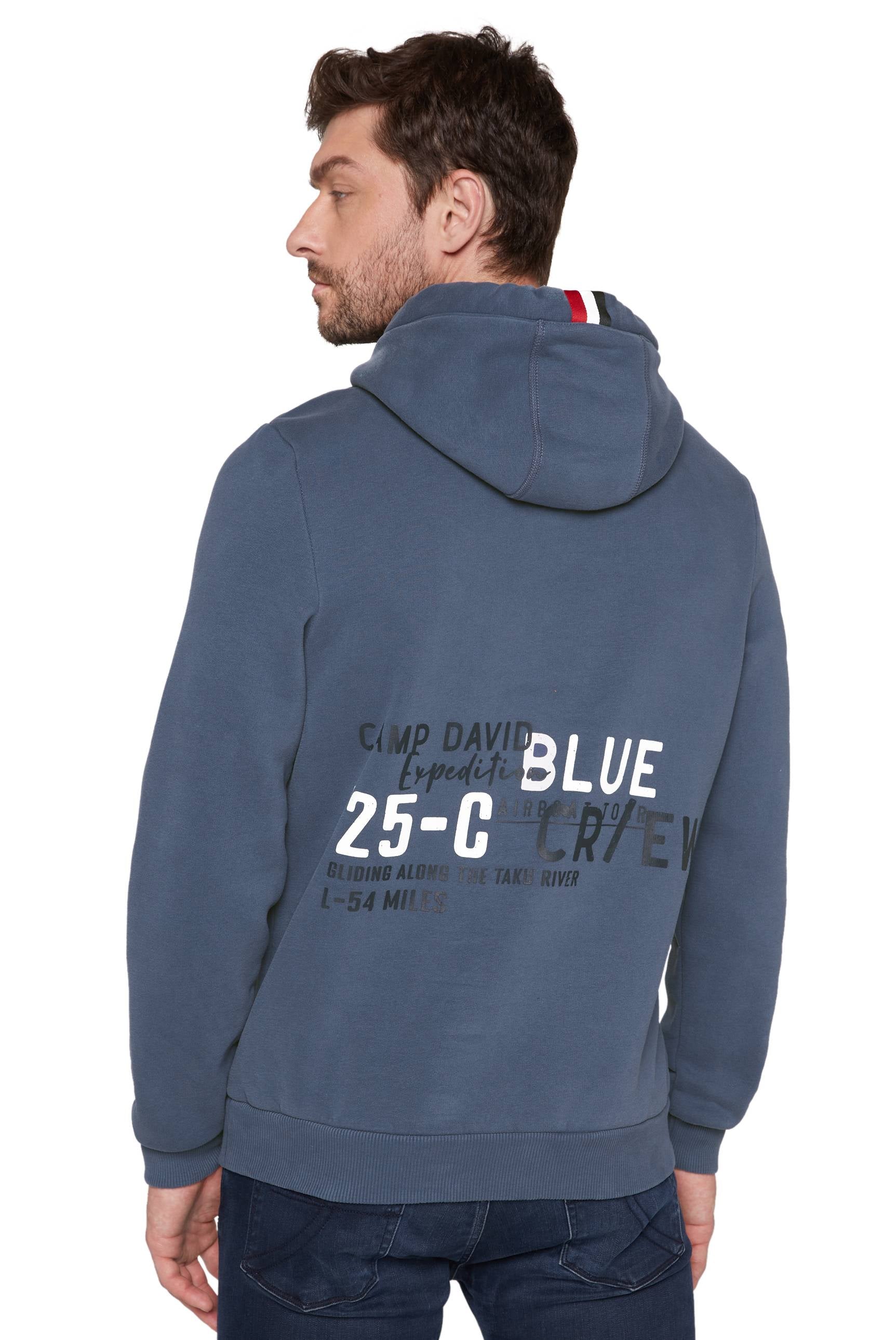 Sudadera con capucha para hombre Camp David