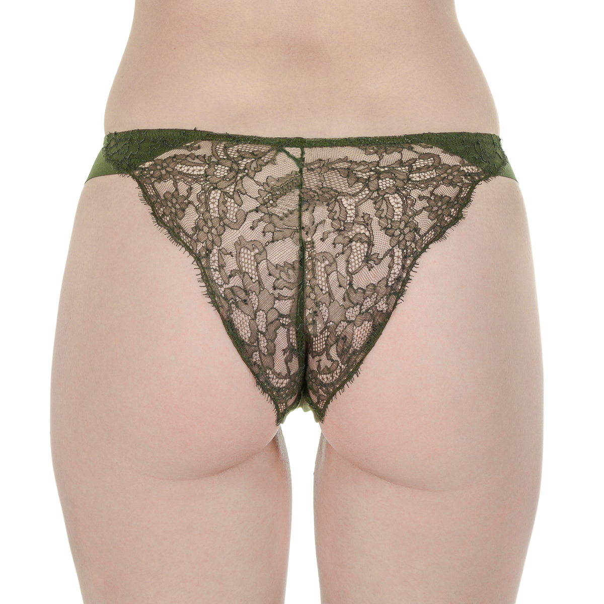 La Perla Top para mujer, color verde oscuro