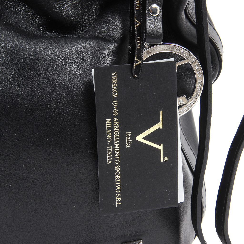 Bolso de mano para mujer V 1969 Italia V005-S SOFT NERO