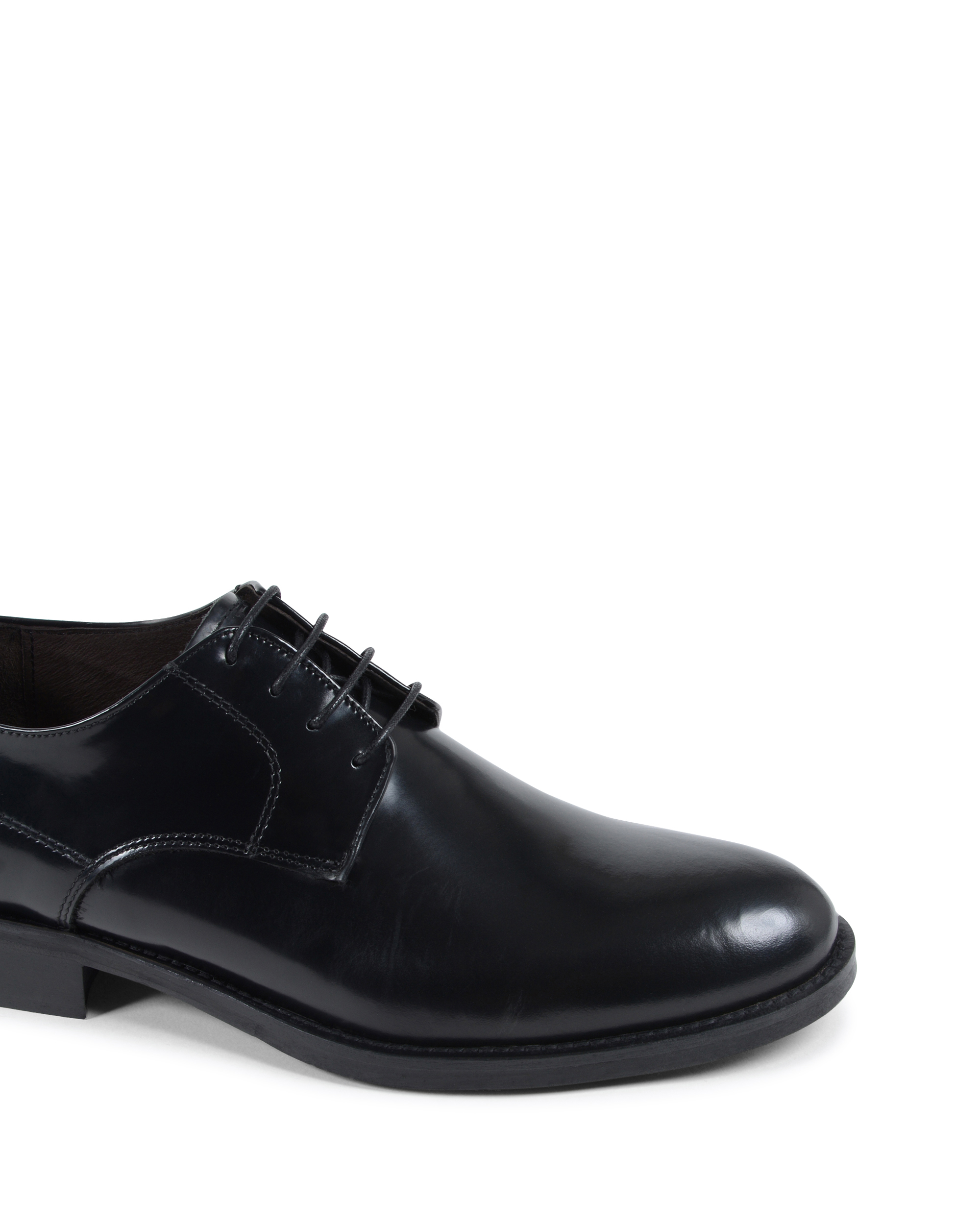 19V69 Italia - Zapato clásico para hombre, color negro 912 MP ABRASIVATO NERO