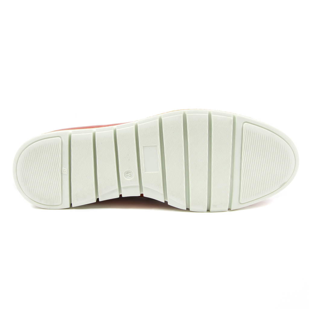 Mocasín Andrew Charles para hombre rojo SEAN