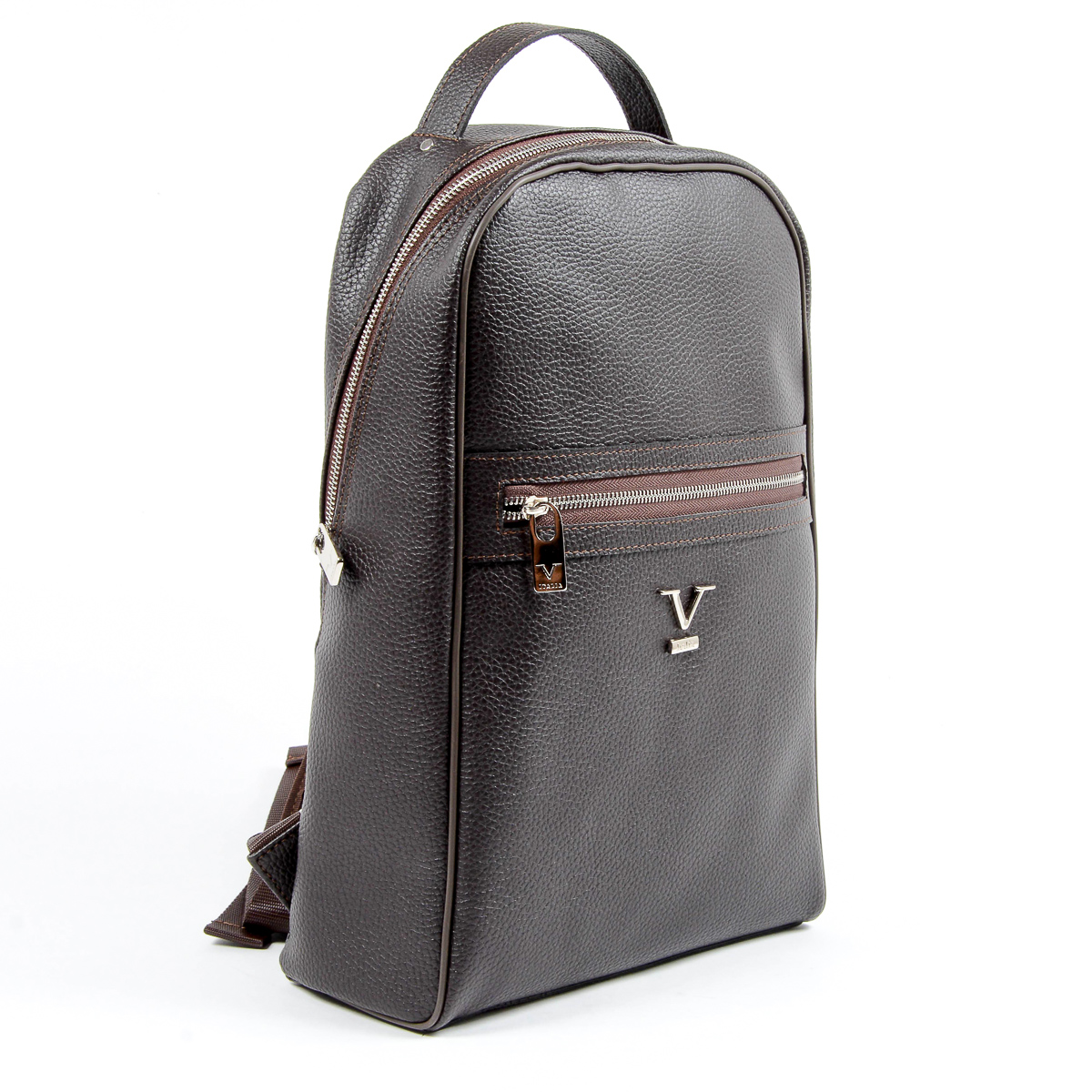 Mochila para hombre V 1969 Italia marrón DUBAI