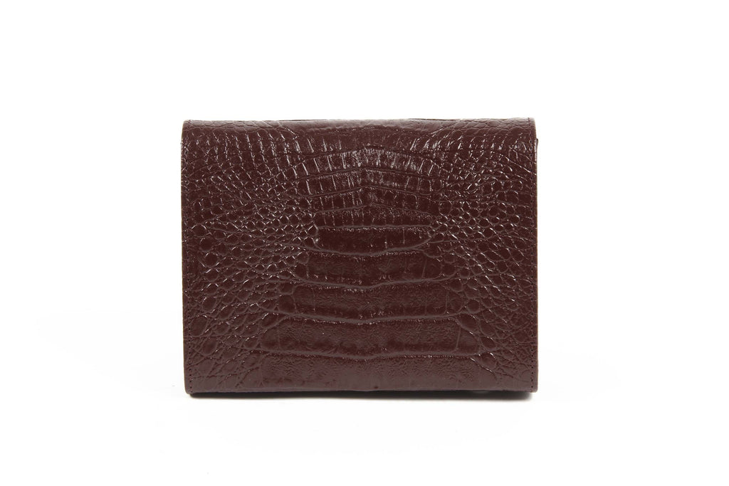 Bolso de mano para mujer V 1969 Italia ARC04 PELAGIA COCCO BORDEAUX