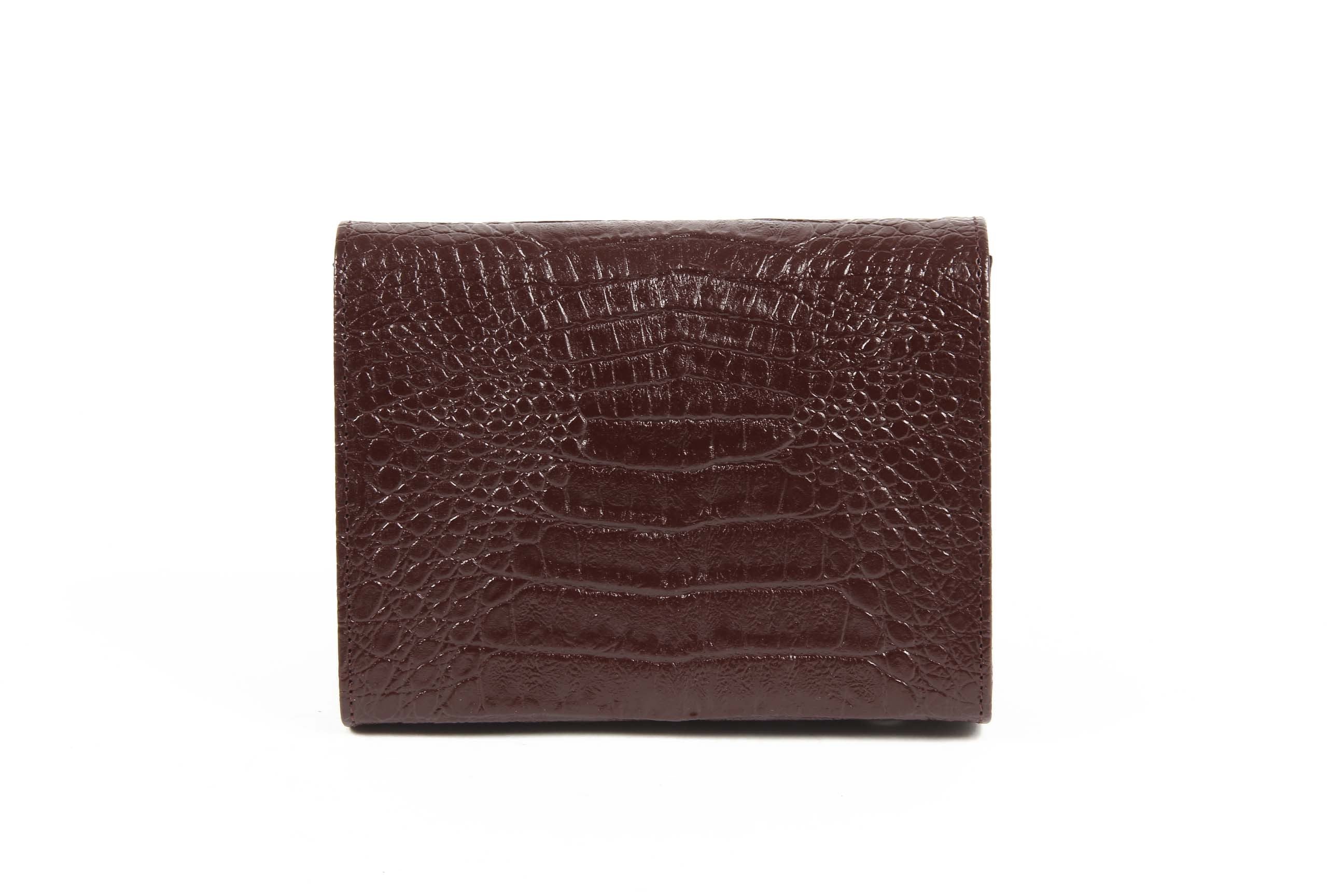 Bolso de mano para mujer V 1969 Italia ARC04 PELAGIA COCCO BORDEAUX