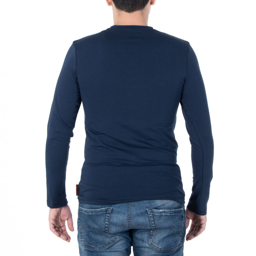Camiseta de manga larga para hombre Andrew Charles By Andy Hilfiger TS160 031002 SELMA NAVY 003