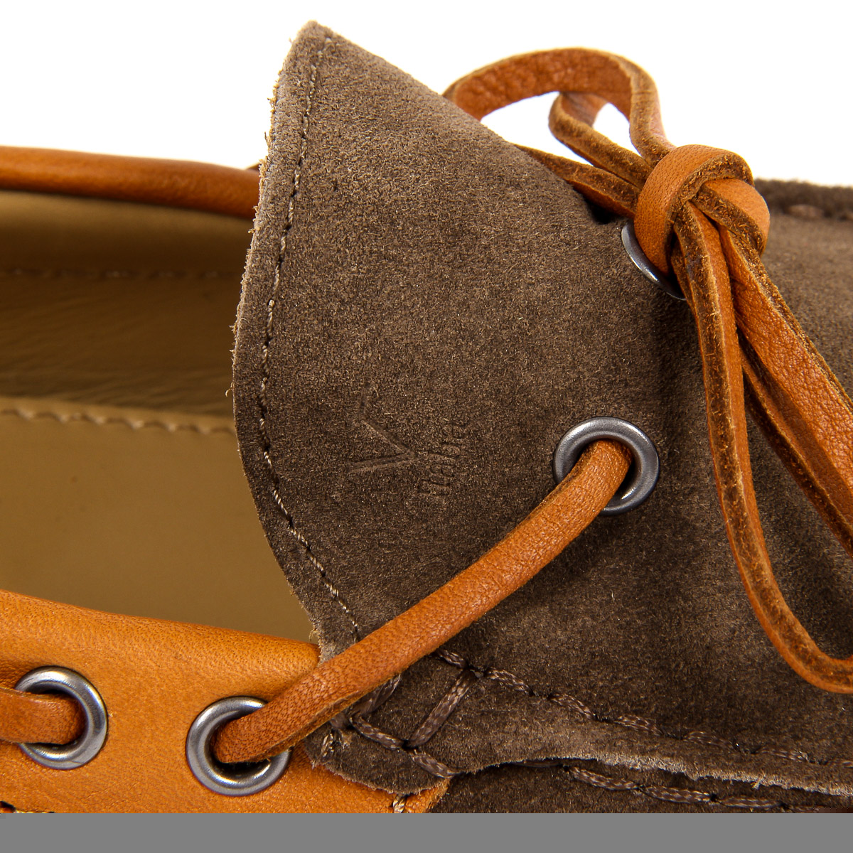 Mocasín Hombre V 1969 Italia Marrón MATE