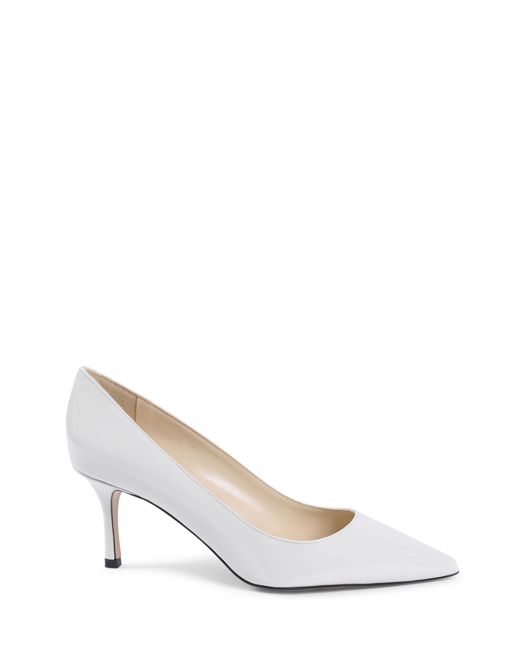 19V69 Italia Zapatos de salón para mujer blanco roto INES65 BLANCO ROJO CHAROL