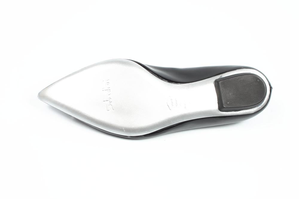 Sebastian Milano bailarina de mujer S2914M VERNICE NERA+NIKEL