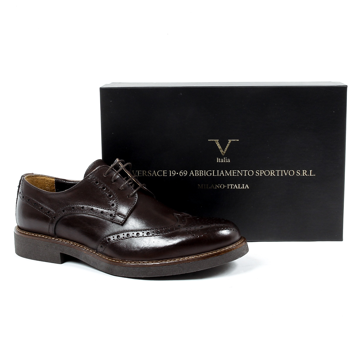 V 1969 Italia Mens Brogue Oxford Shoe