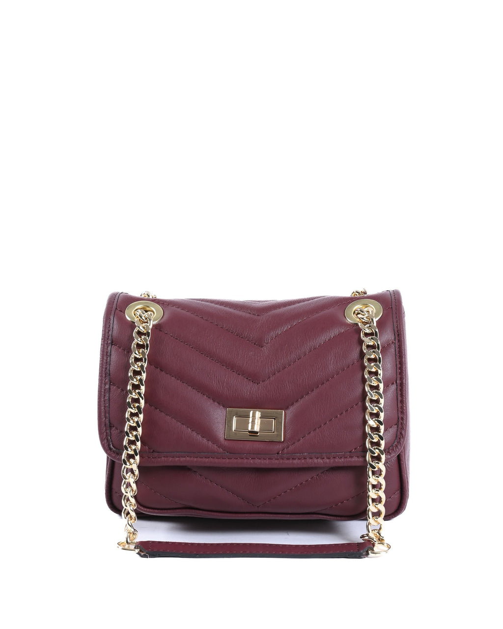 Bolso de mano para mujer V Italia 10507 SAUVAGE BORDEAUX