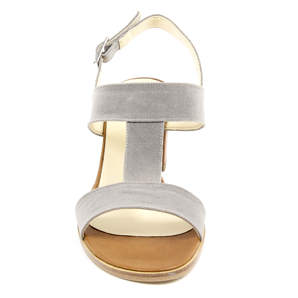V 1969 Italia Sandalia para mujer Taupe PERLA