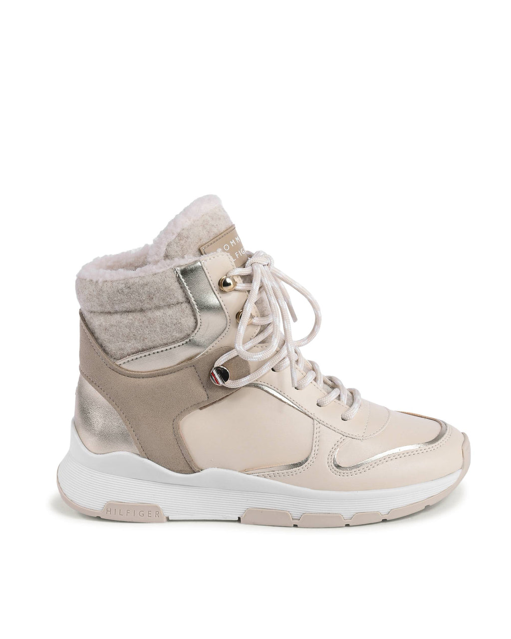 Botas Tommy Hilfiger para mujer beige FW0FW06074AA8