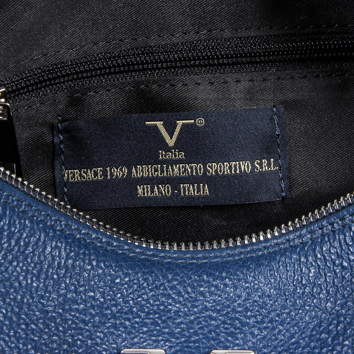Bolso de mano para mujer V 1969 Italia V007-S DOLLARO BLU JEANS