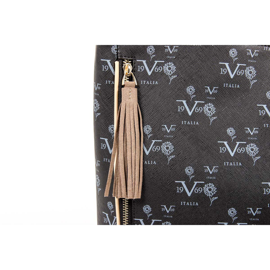 Bolso de mano para mujer V 1969 Italia V1969005 NEGRO