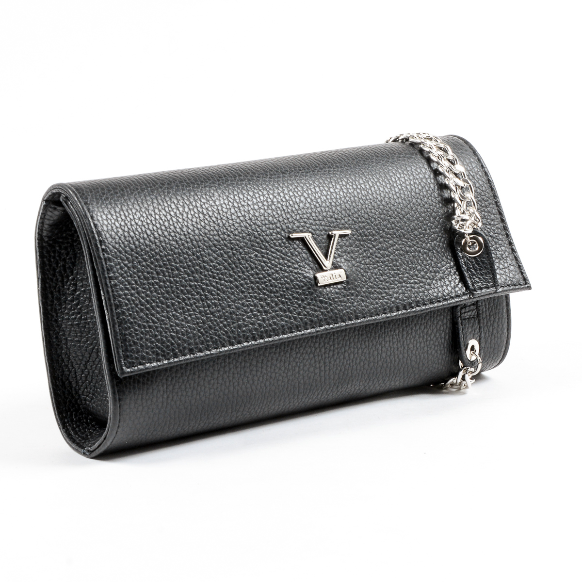 V 1969 Italia Womens Handbag Black ROMA