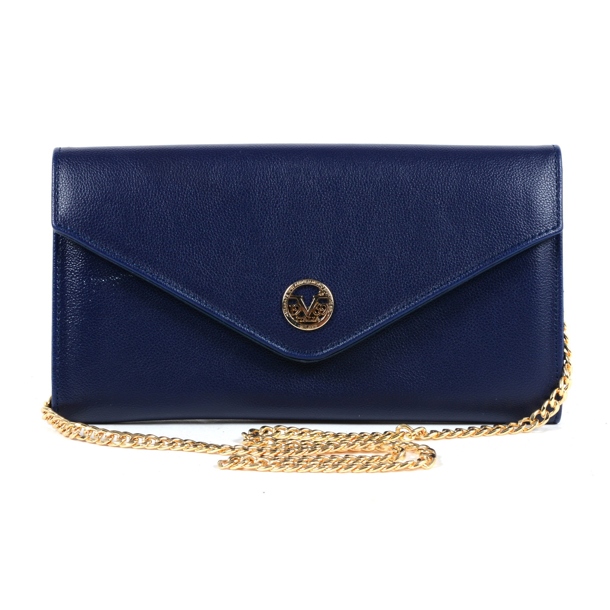 V 1969 Italia Womens Handbag Dark Blue KYOTO