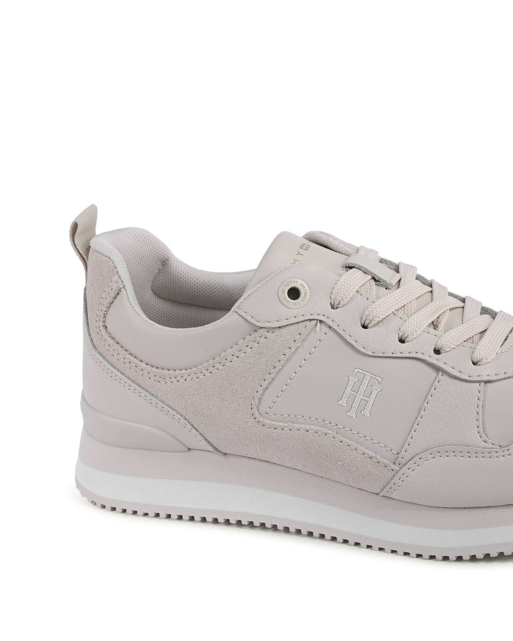 Zapatillas Tommy Hilfiger para mujer en beige FW0FW06528AF4