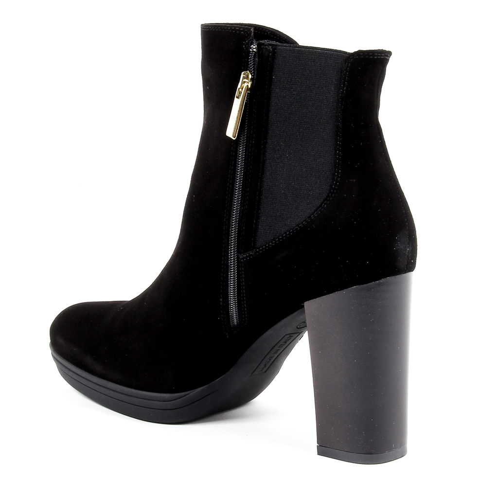 V 1969 Italia - Botines de tacón para mujer, color negro, MADELYN