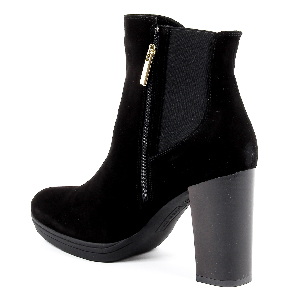 V 1969 Italia - Botines de tacón para mujer, color negro, MADELYN