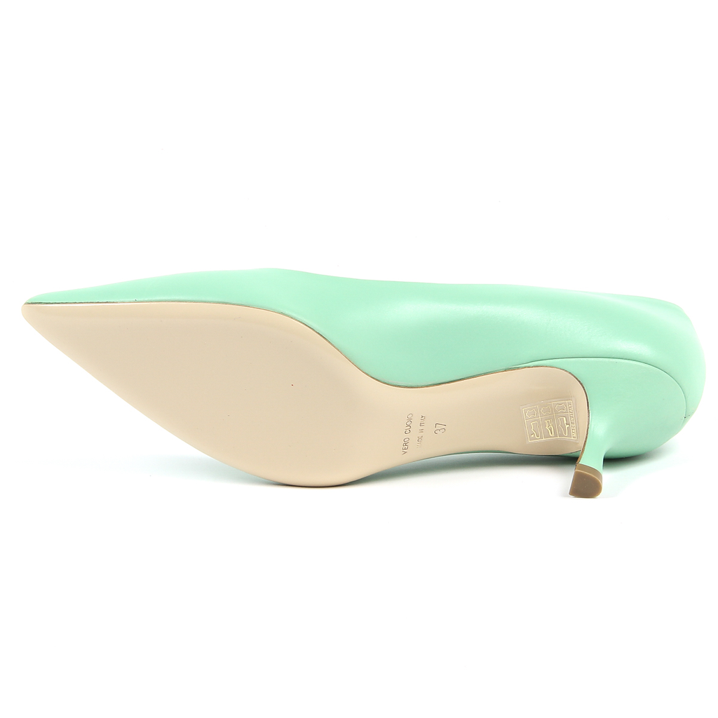 V 1969 Italia Womens Pump Green ASIA