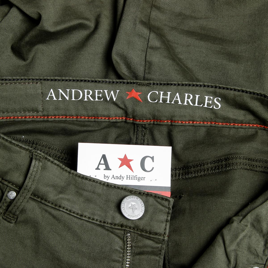 Pantalones Andrew Charles para mujer Verde CLAIRE