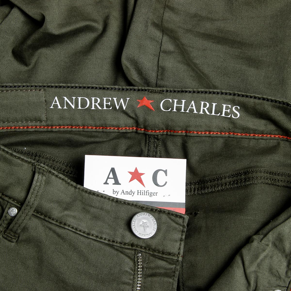 Pantalones Andrew Charles para mujer Verde CLAIRE