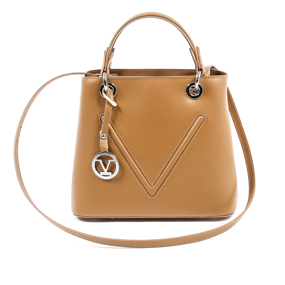 V 1969 Italia Bolso de Mujer V004-S RUGA CUOIO