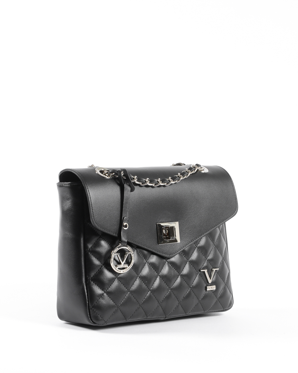 Bolso de mano para mujer V 1969 Italia Negro BEATRICE