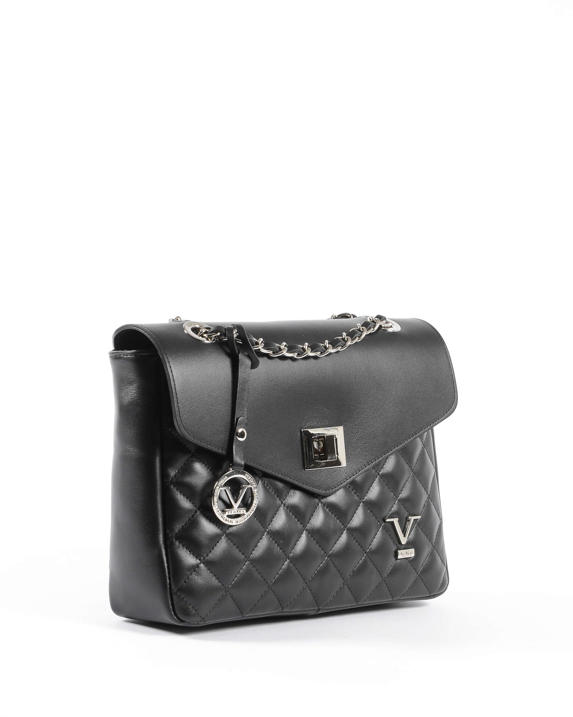 Bolso de mano para mujer V 1969 Italia Negro BEATRICE