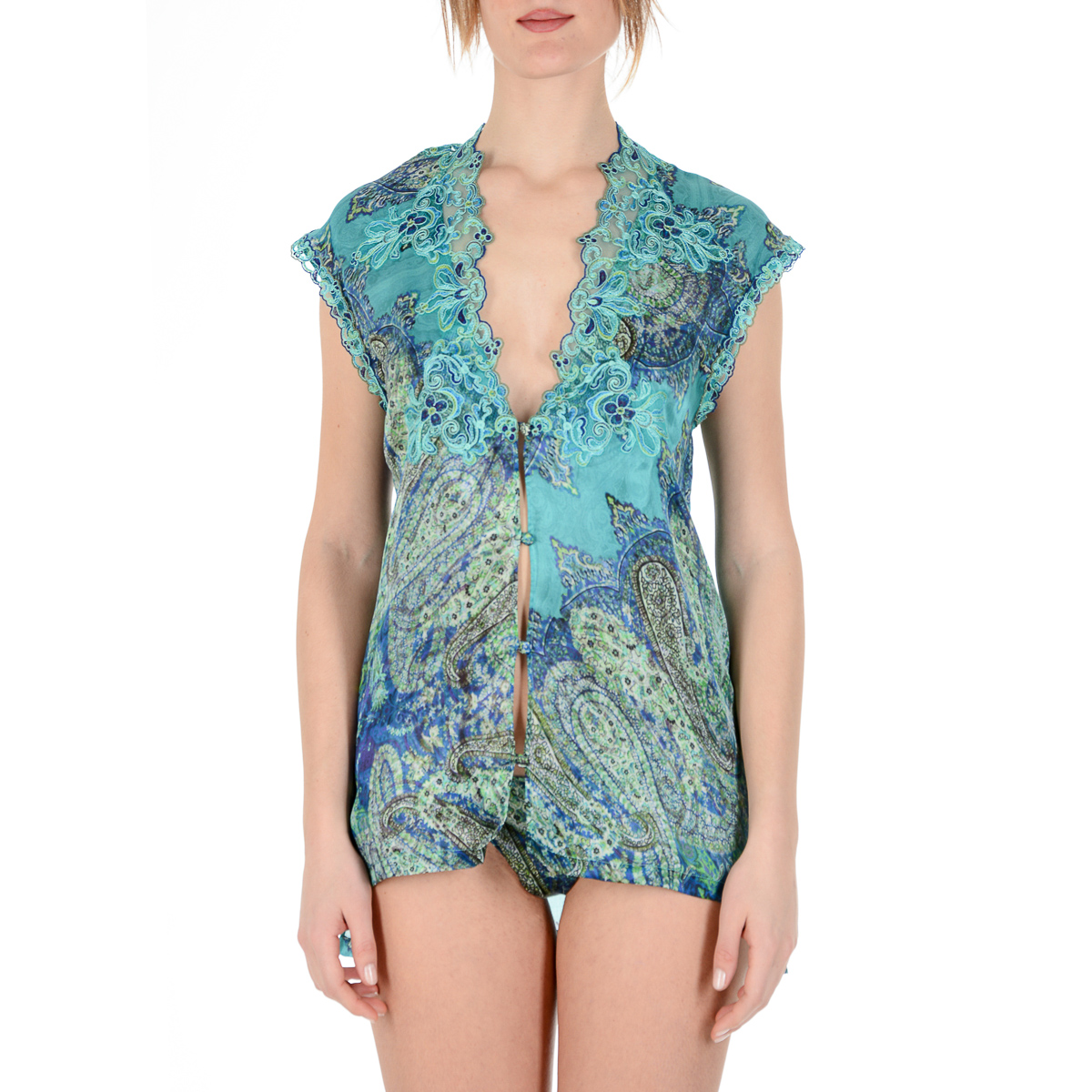 Chaqueta La Perla Top Mujer Verde