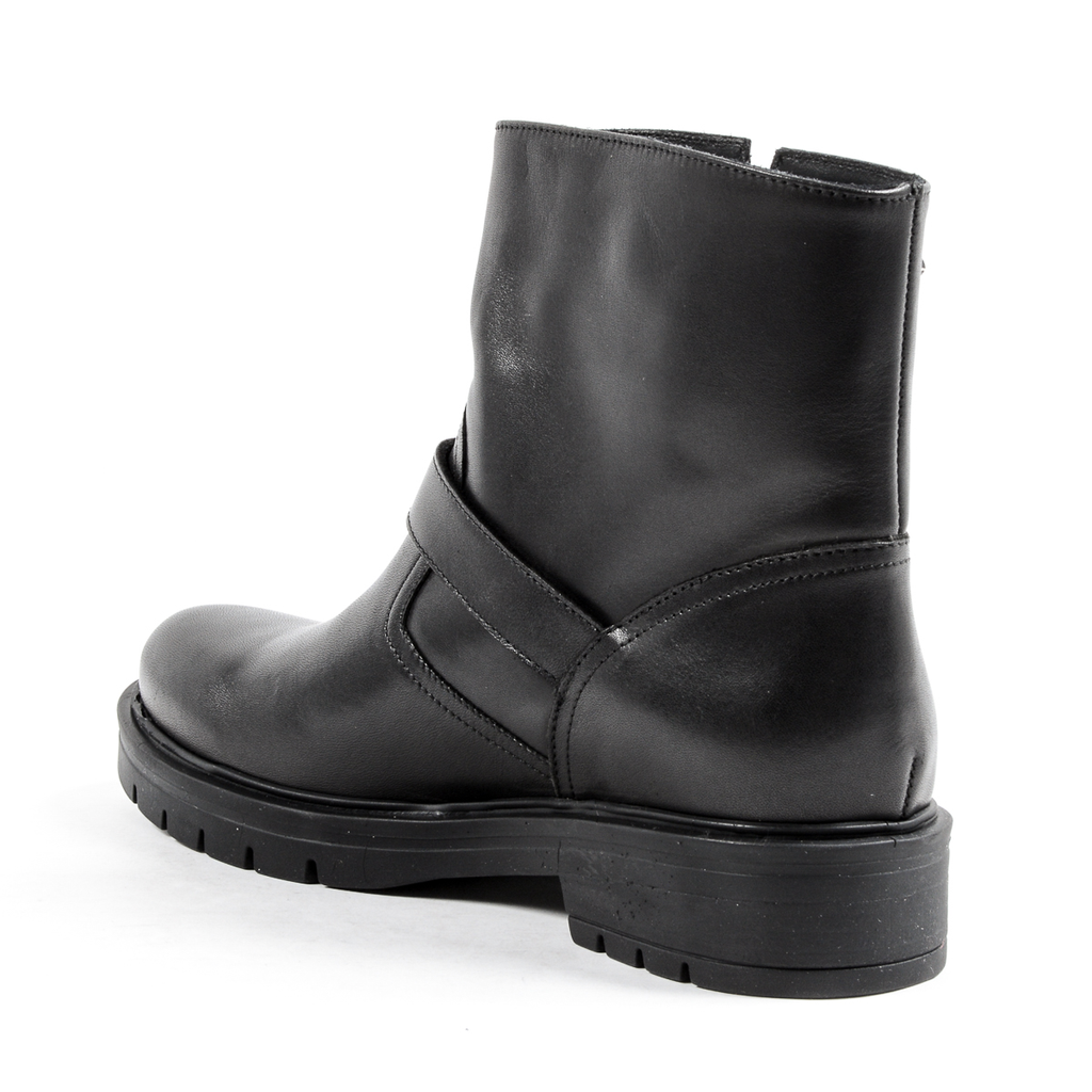 Andrew Charles Womens Short Boot Black CARLY