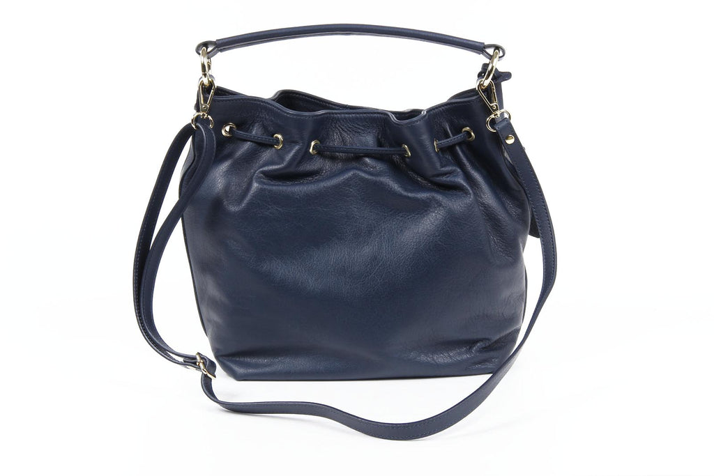 V 1969 Italia Bolso de mano para mujer V005 NAPPA BLU
