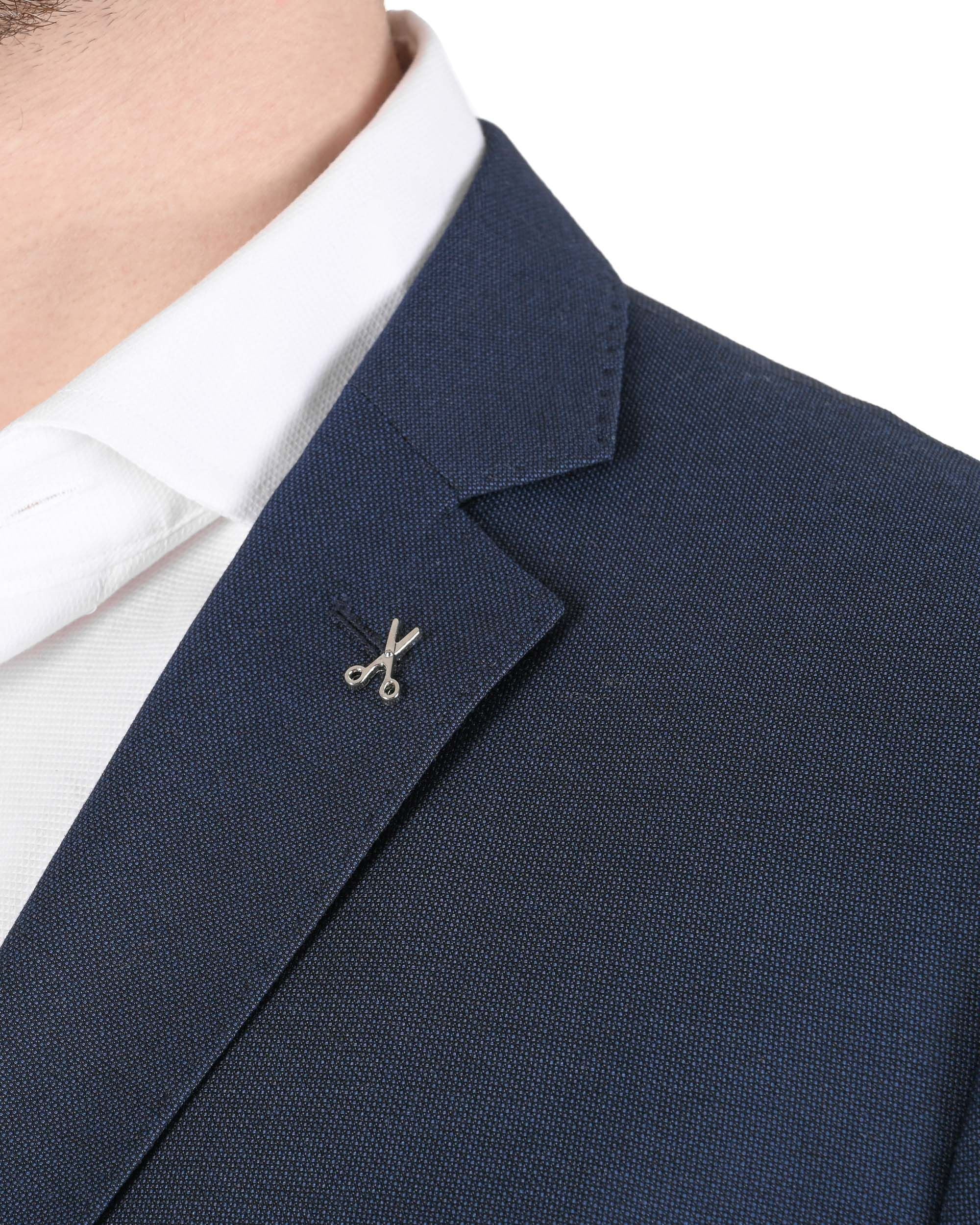 19V69 Italia Traje de hombre KENT AZUL MARINO