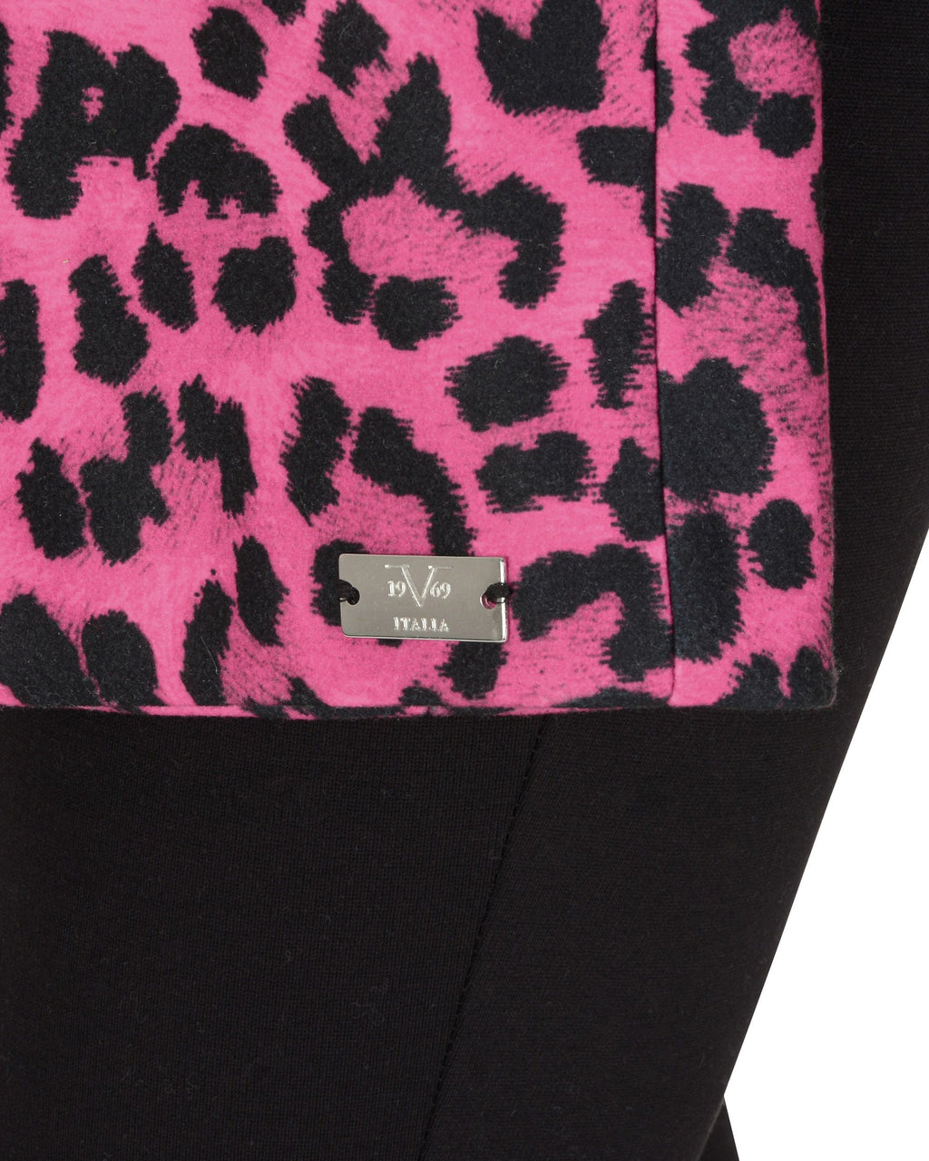 19V69 Italia Chaqueta Mujer Fuxia Negro ICIE FUXIA LEO