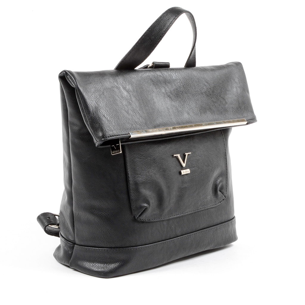 V 1969 Italia Womens Handbag Black STEFANY