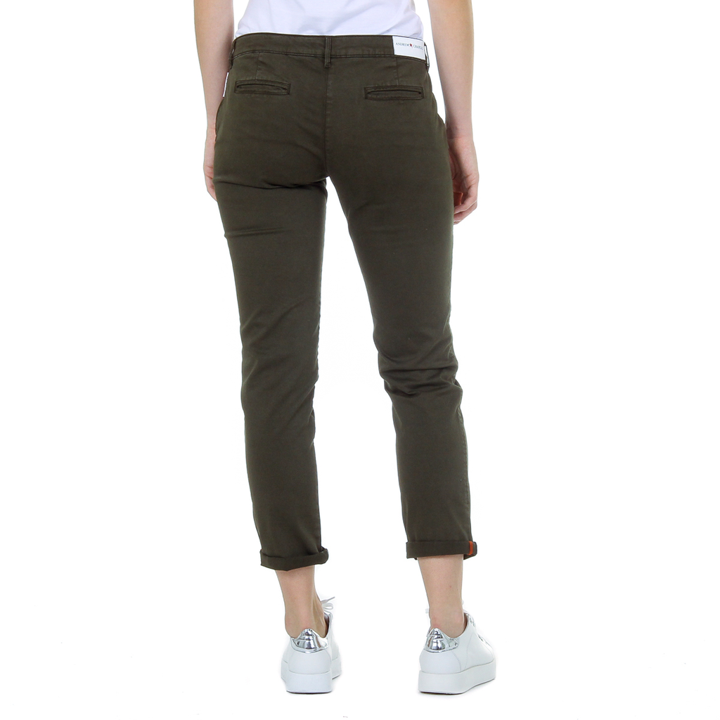 Pantalones de mujer Andrew Charles Verde PENDA