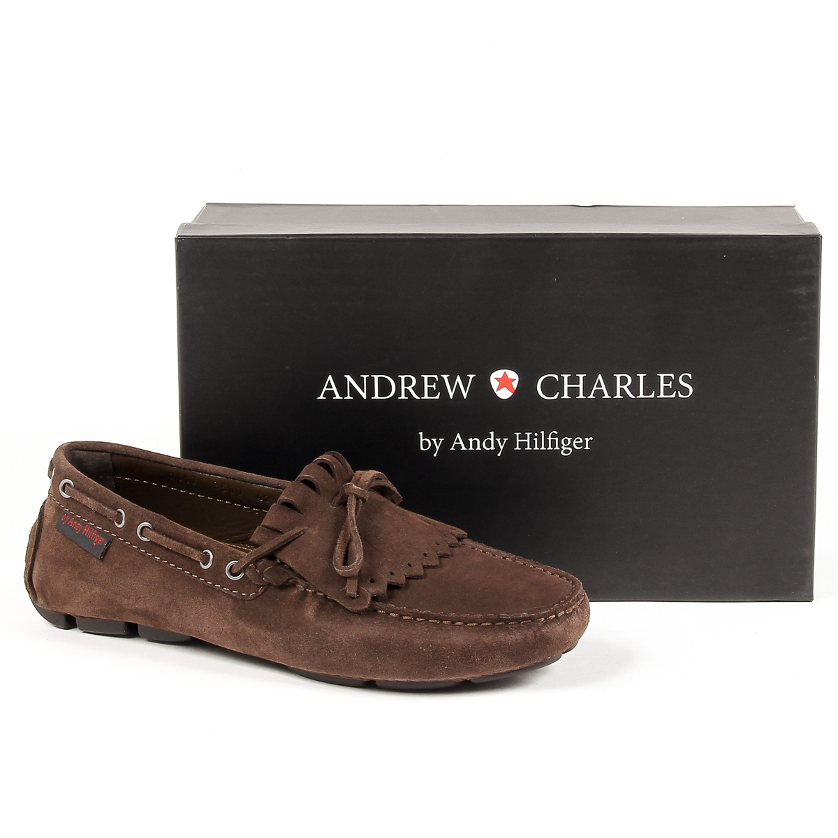 Mocasines Andrew Charles para hombre, color marrón, JETT
