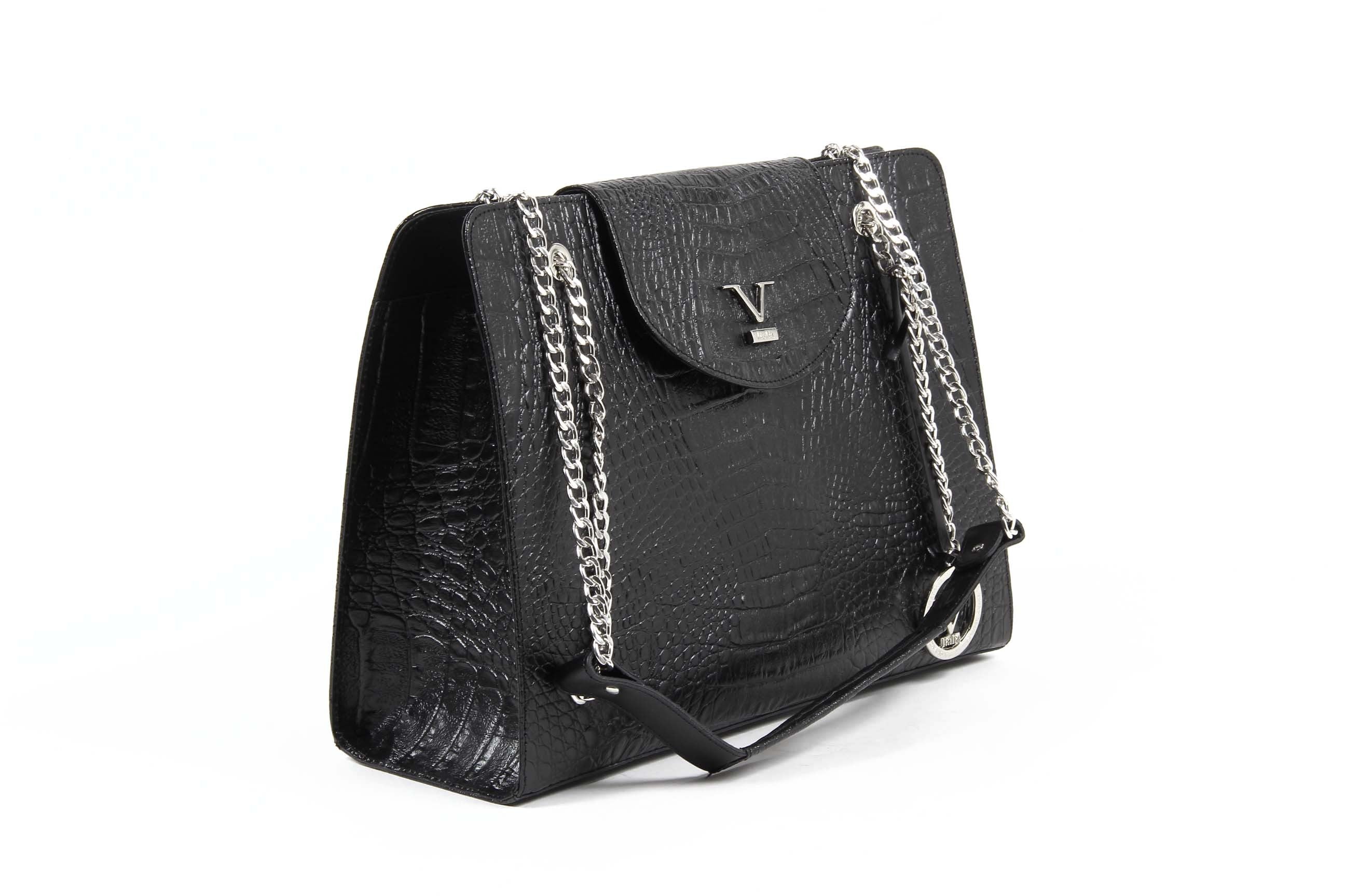 Bolso Mujer V 1969 Italia ARC02 GRETA COCCO NERO