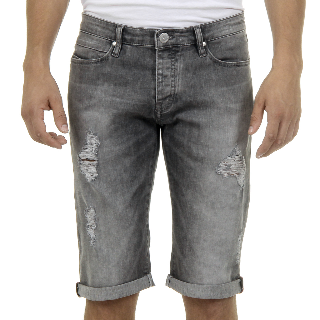 Vaqueros Andrew Charles para hombre, gris, enero