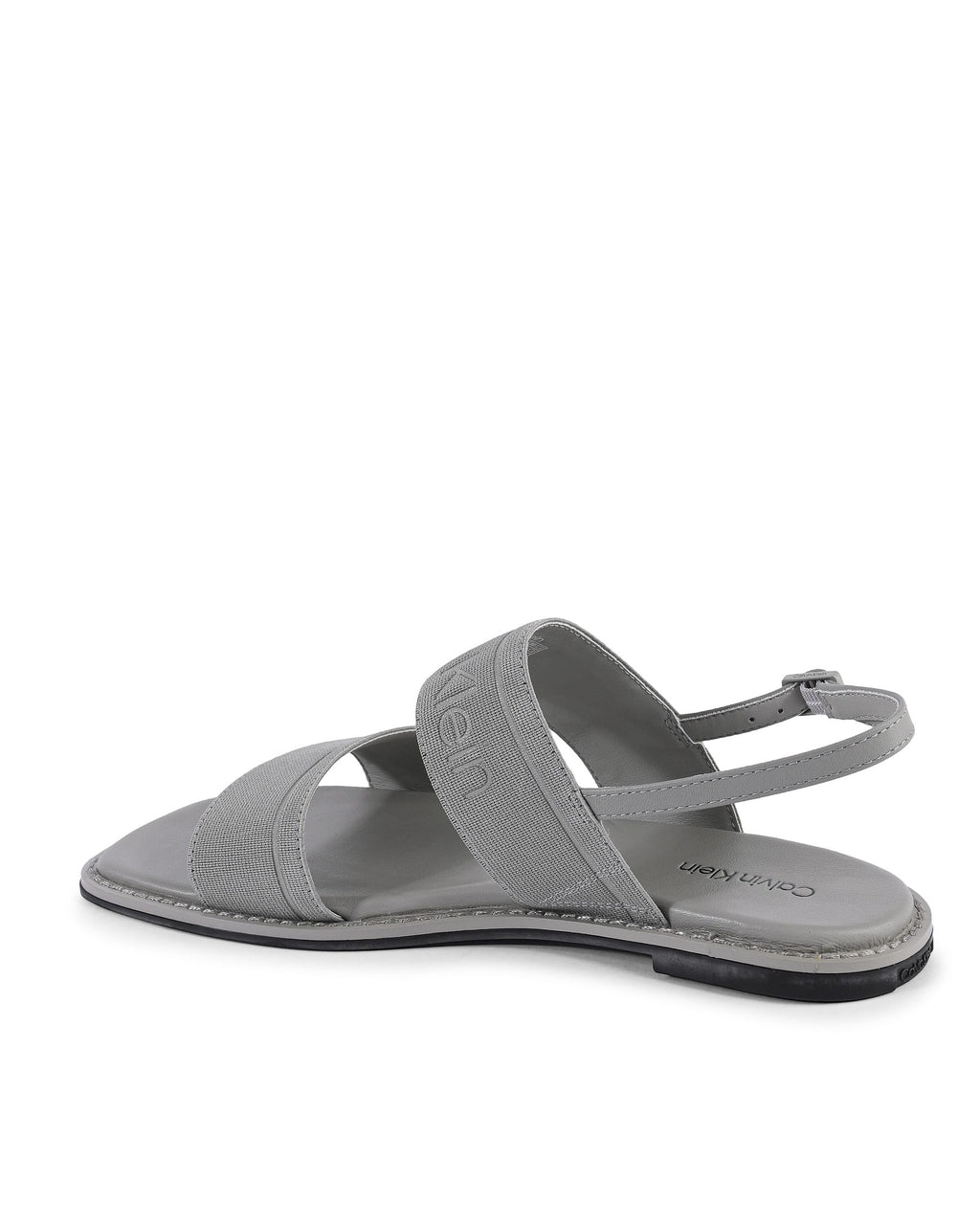 Sandalias Calvin Klein para mujer, color gris, HW0HW01990PK7