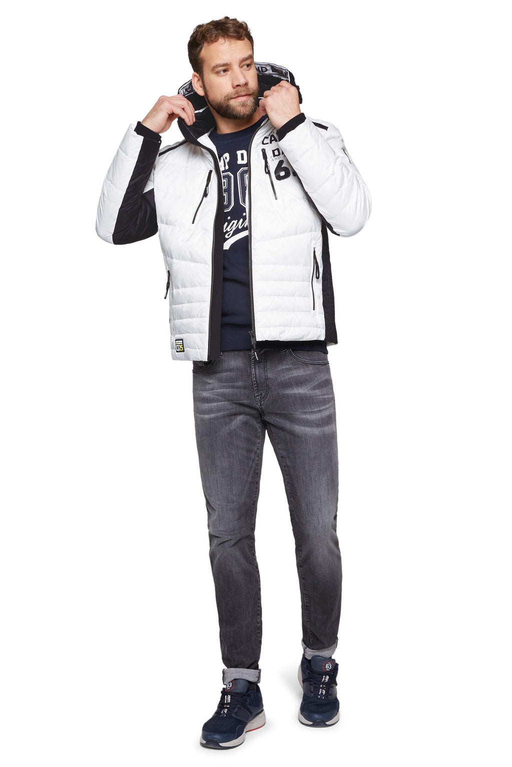 Chaqueta con capucha para hombre Camp David