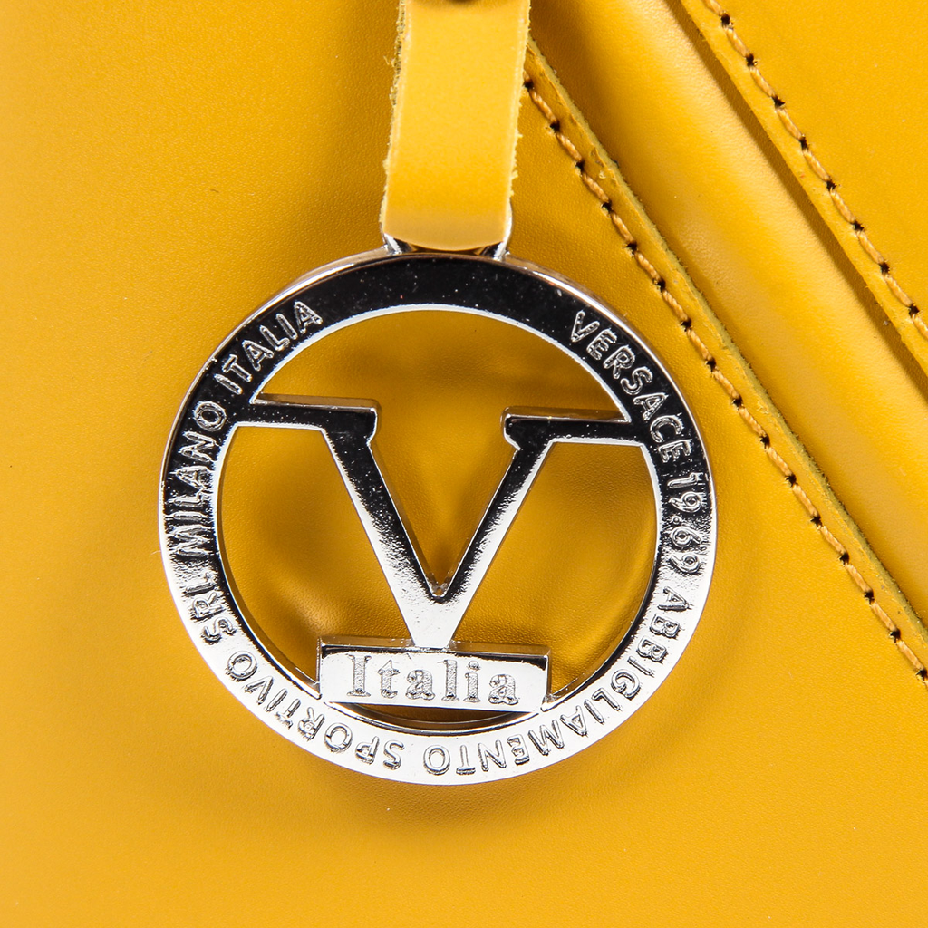Bolso de mano para mujer V 1969 Italia V004-S RUGA SENAPE