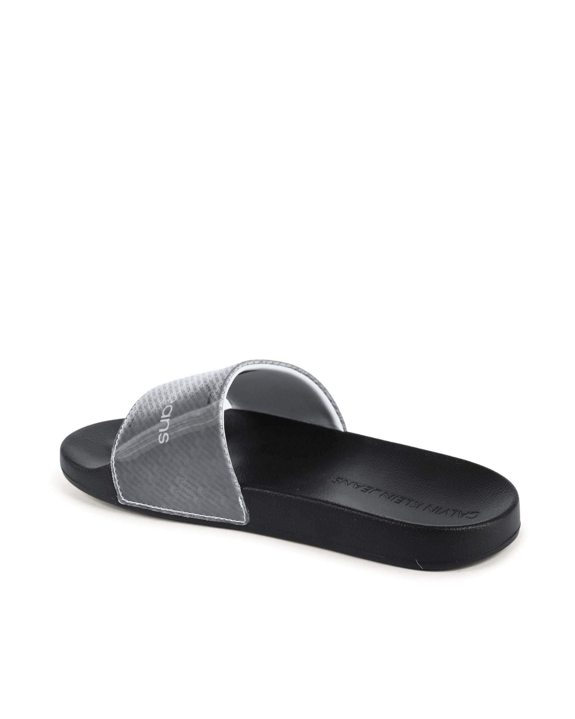Chanclas Calvin Klein para mujer negras YW0YW014030GN