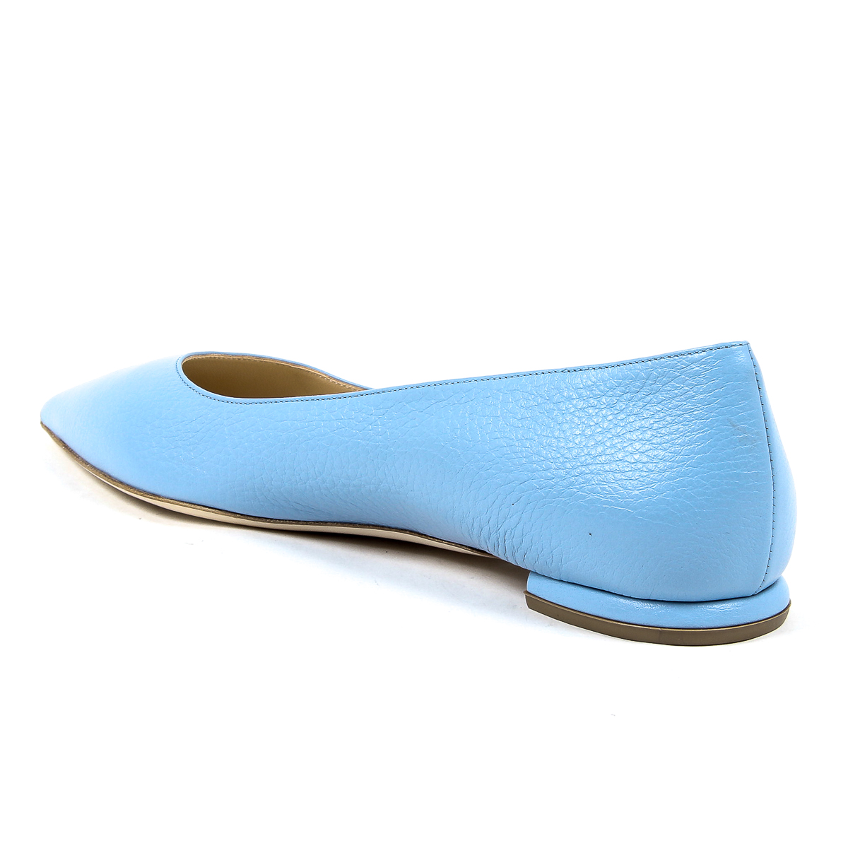 Andrew Charles Womens Ballerina Light Blue SONIA