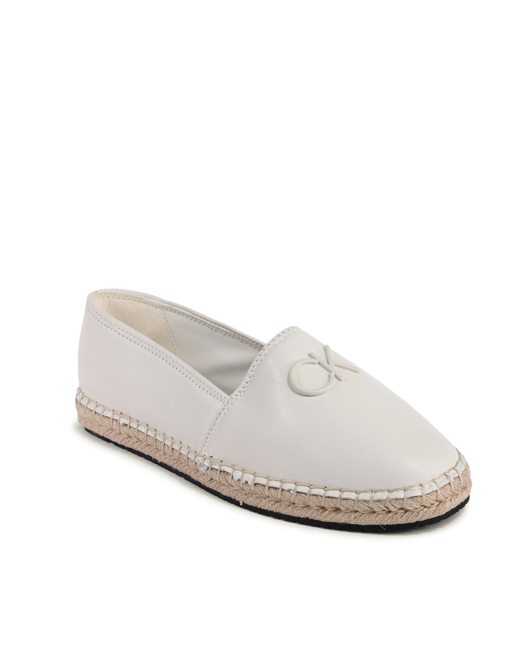 Alpargatas Calvin Klein para mujer blancas HW0HW01457YBJ