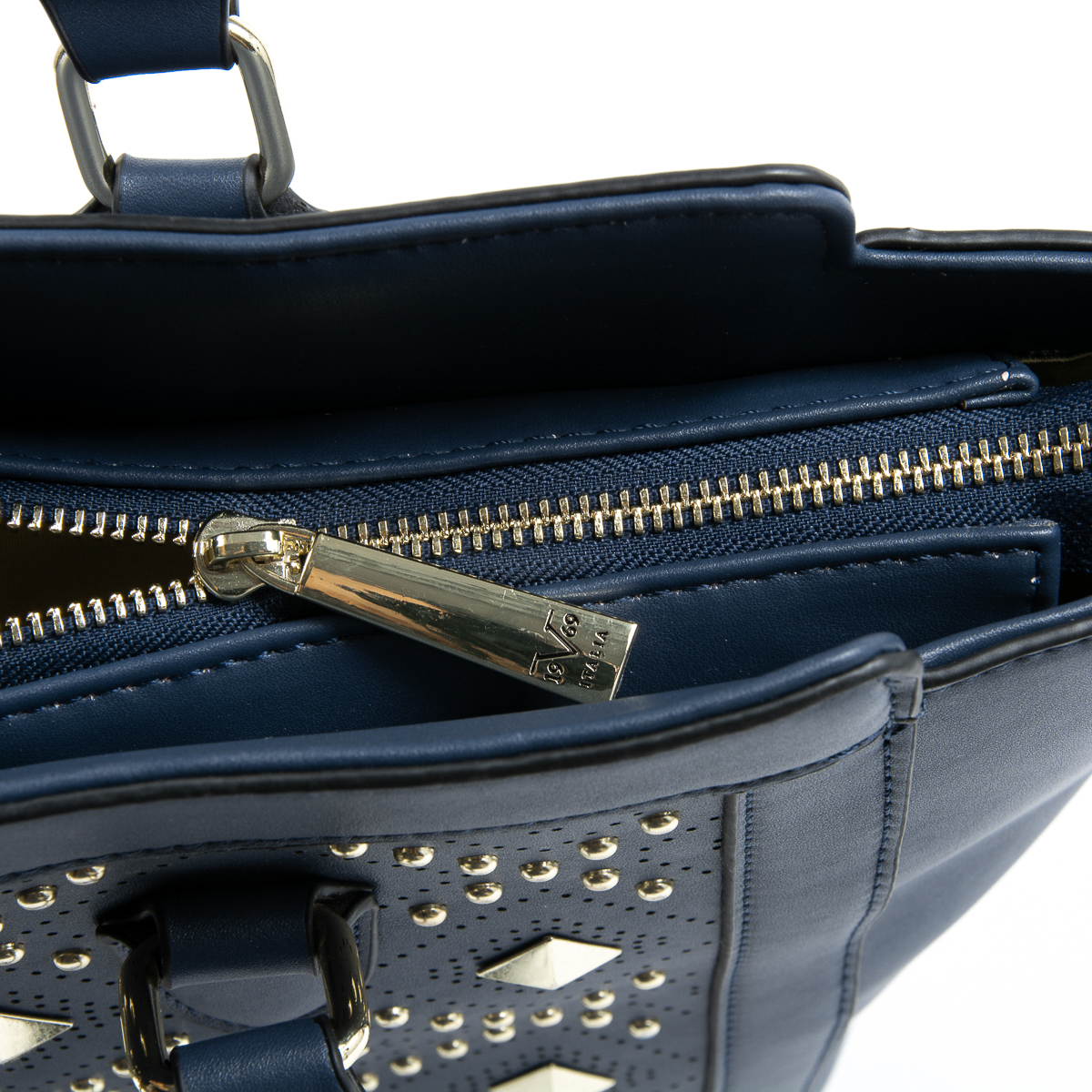 Bolso de mano para mujer V 1969 Italia Azul ROBERTA