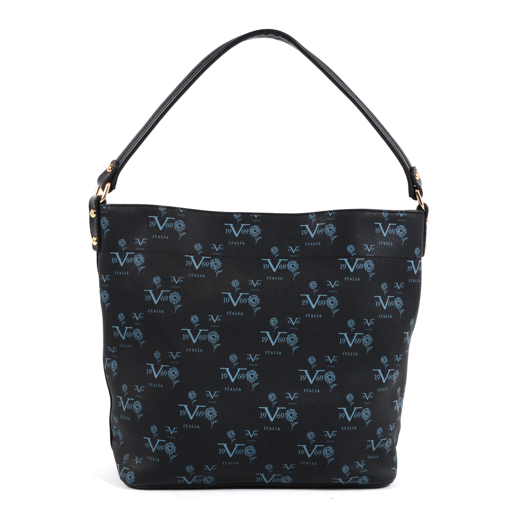 V 1969 Italia Womens Handbag Black SALVADOR