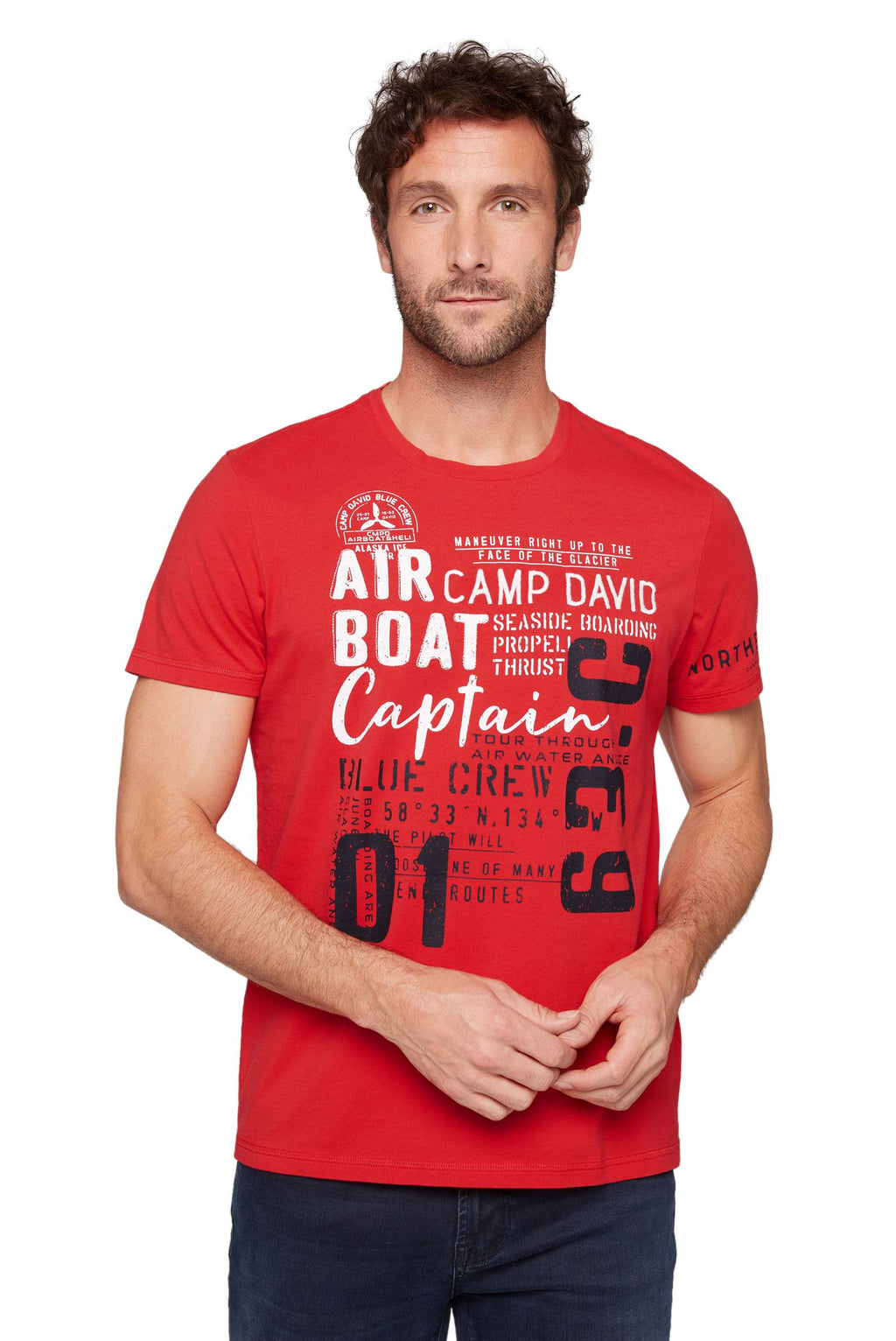 Camiseta de Camp David para hombre