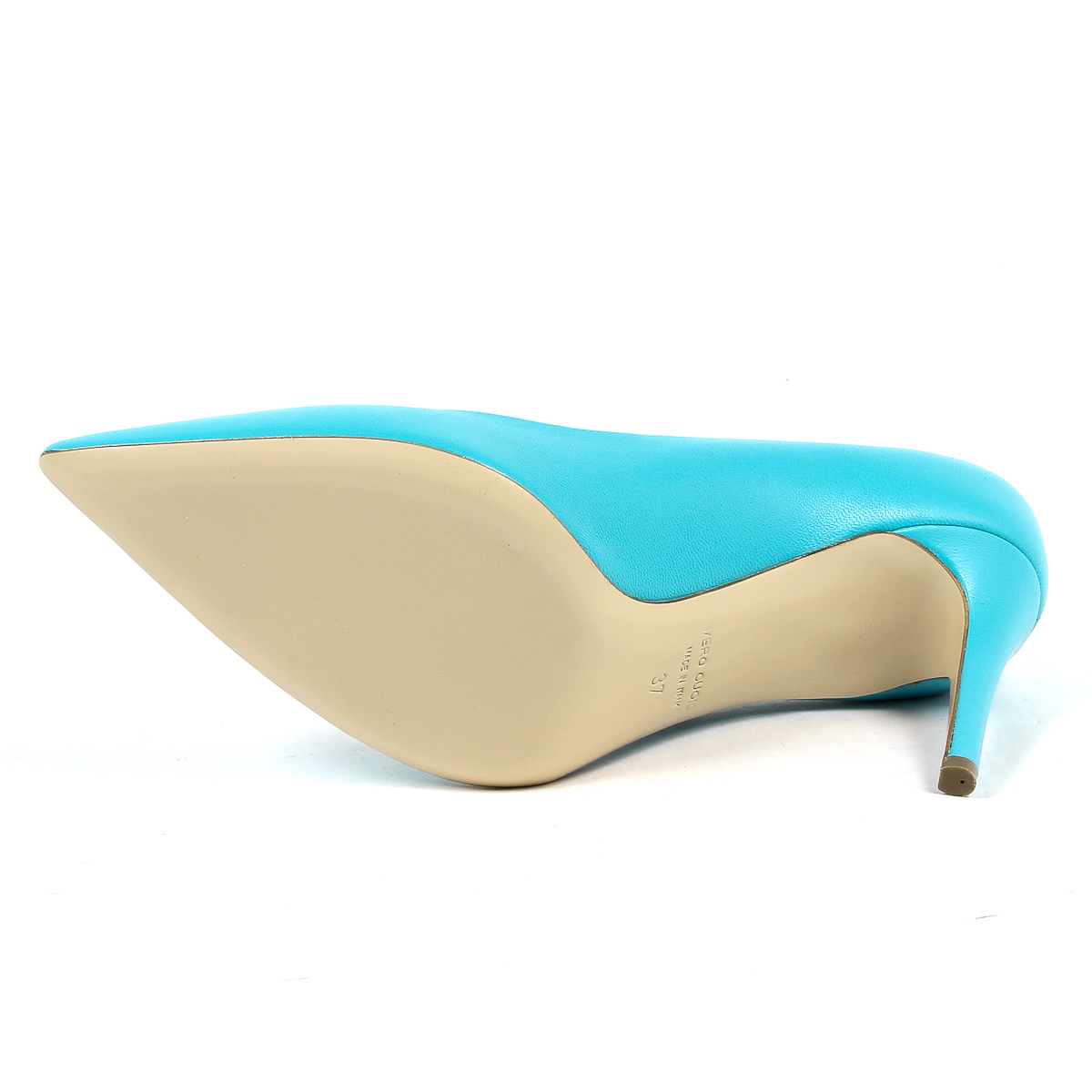 V 1969 Italia Womens Pump Light Blue MINA