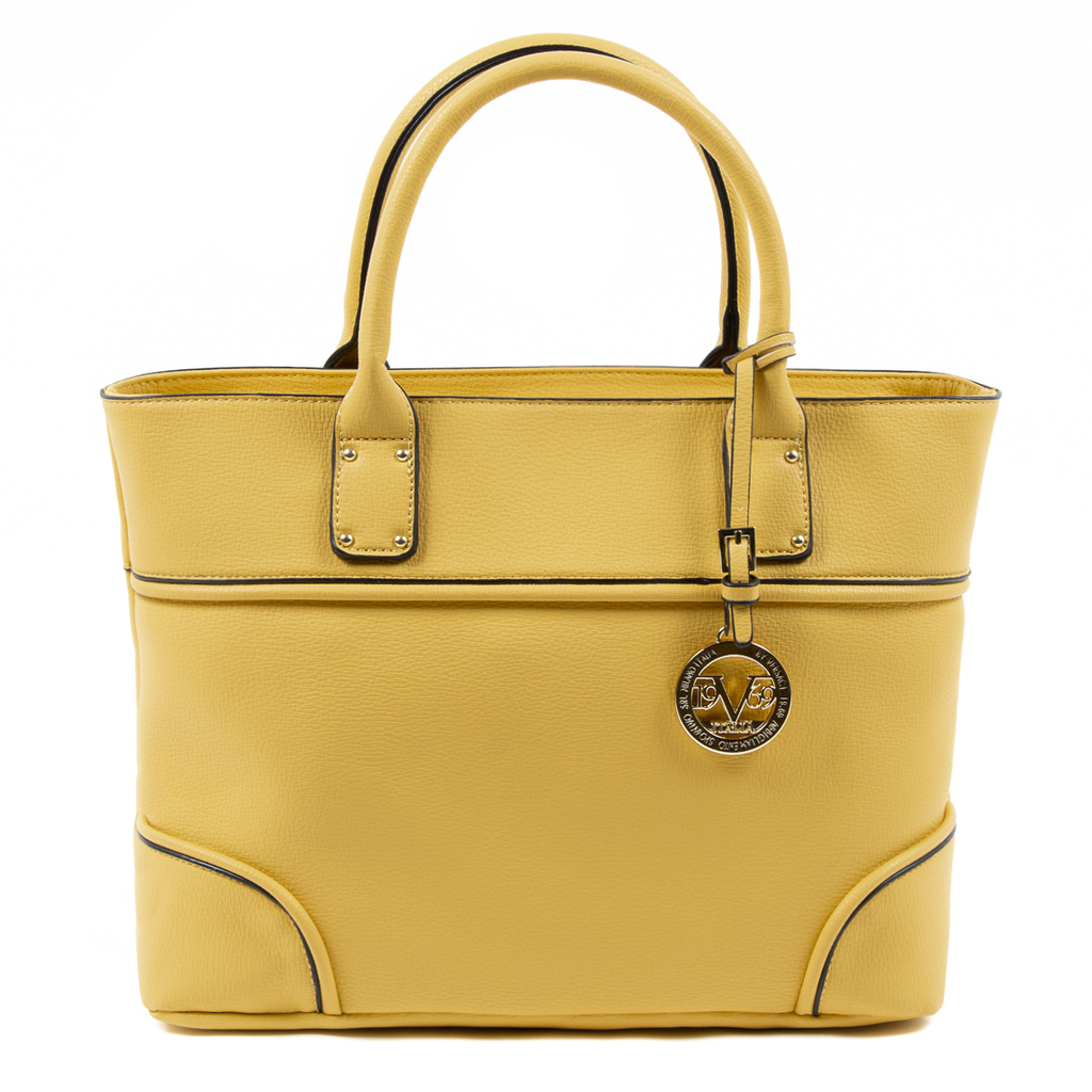 Bolso de mano para mujer V 1969 Italia amarillo SOPHIA